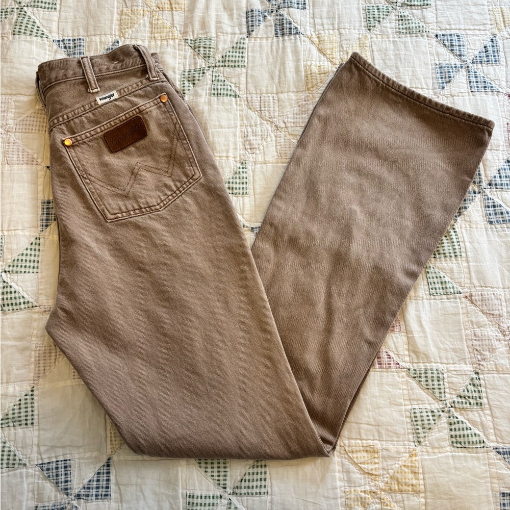Wranglers Women’s Westward 626 Jeans - Khaki [High Rise Bootcut]